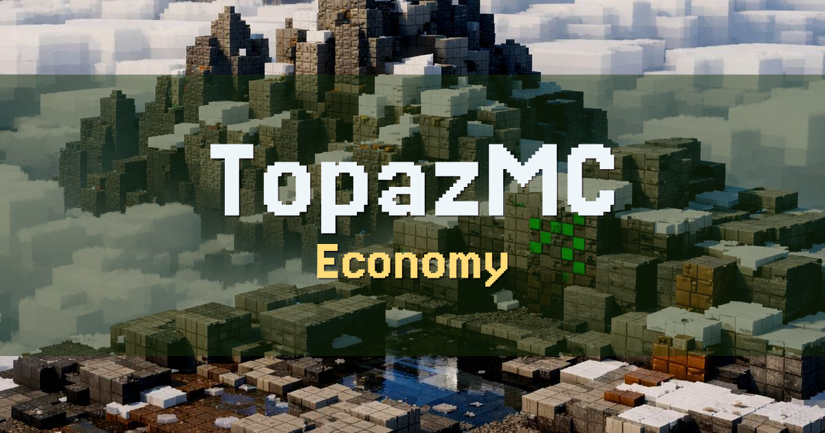 TopazMC Economy Minecraft server