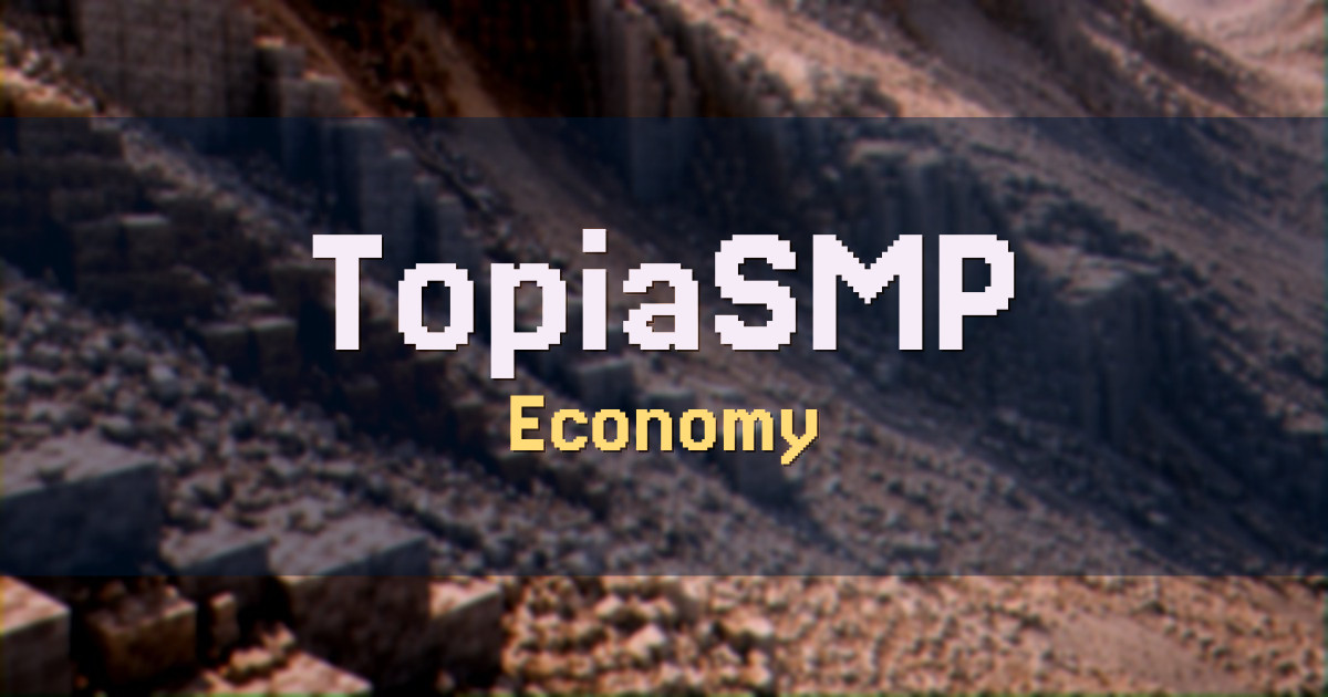 TopiaSMP Economy Minecraft server