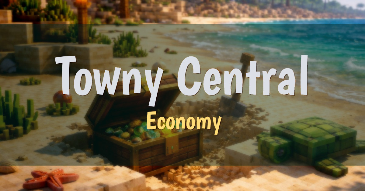 Towny Central Economy Minecraft server