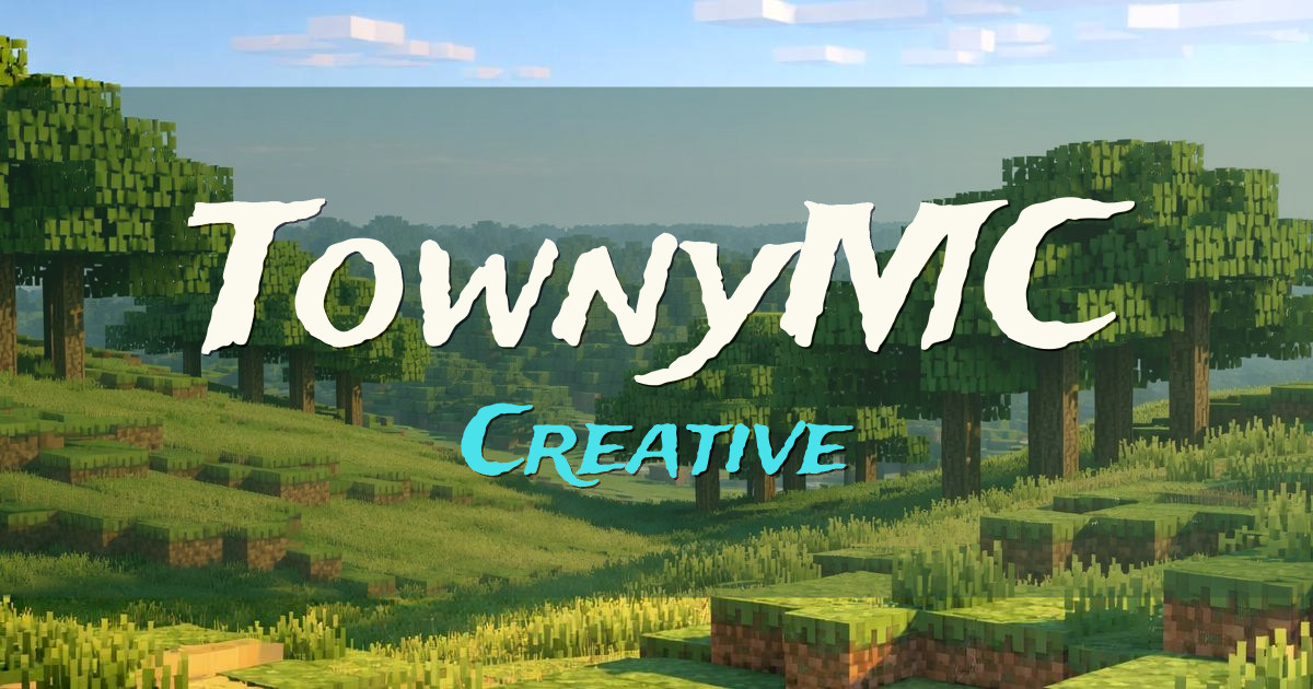 TownyMC Creative Minecraft server