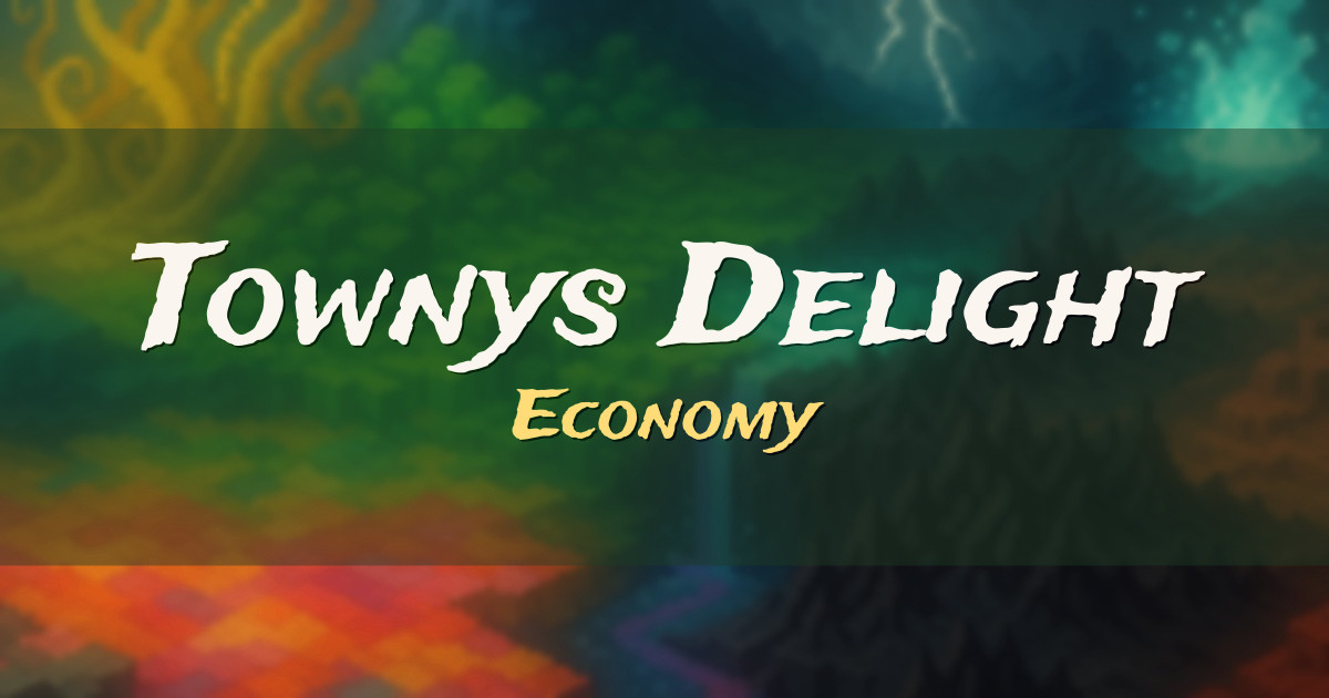 Townys Delight Economy Minecraft server