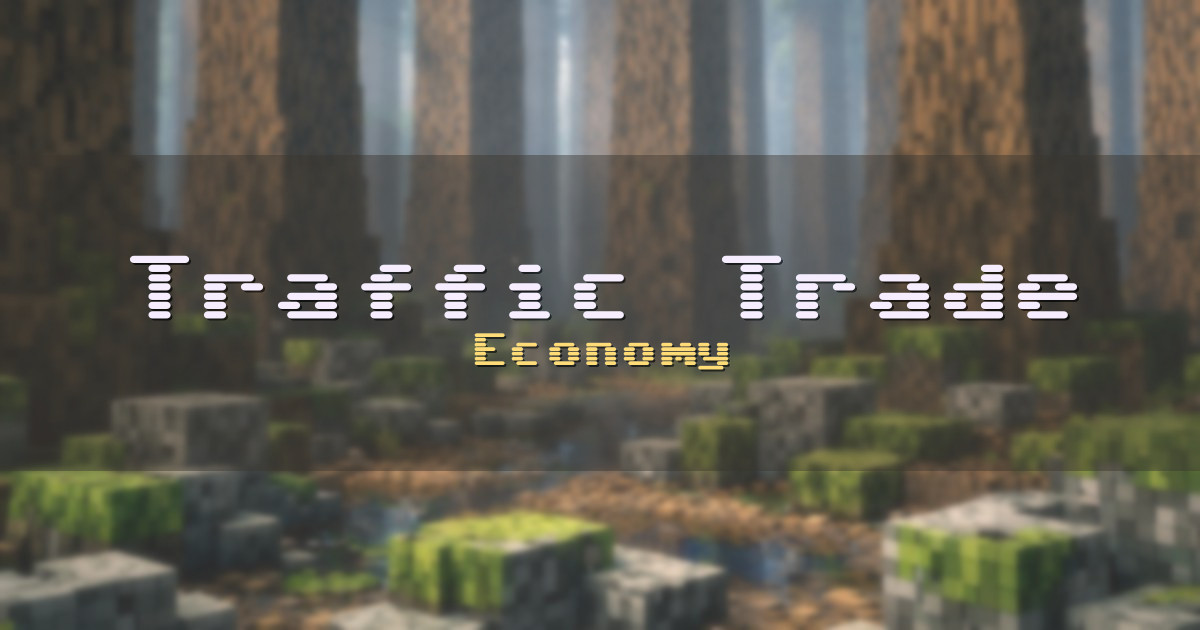 Traffic Trade Economy Minecraft server