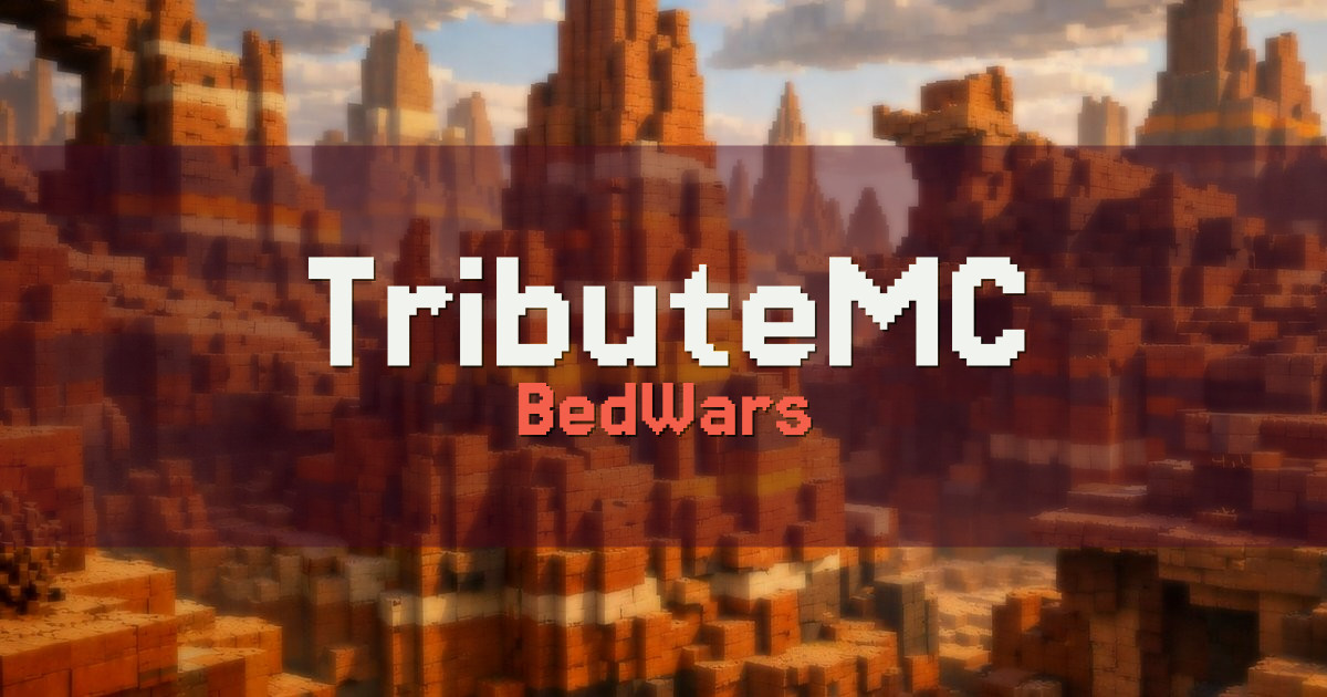 TributeMC BedWars Minecraft server