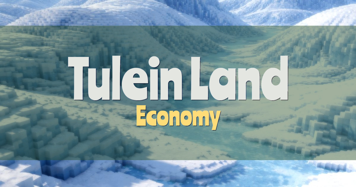 Tulein Land Economy Minecraft server