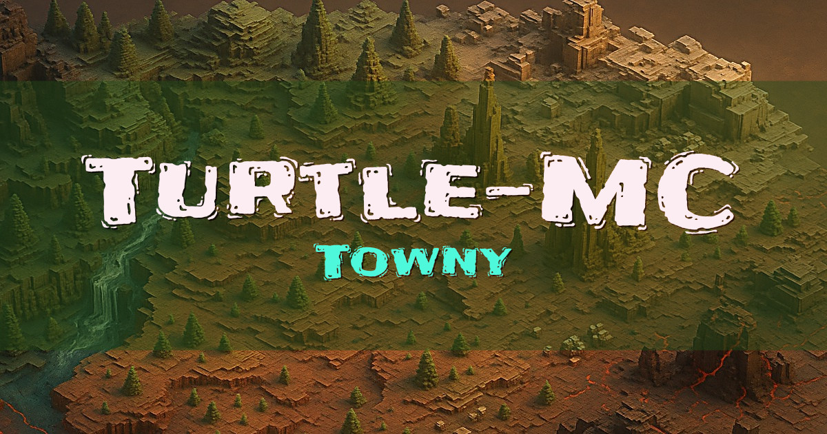 Turtle-MC Towny Minecraft server