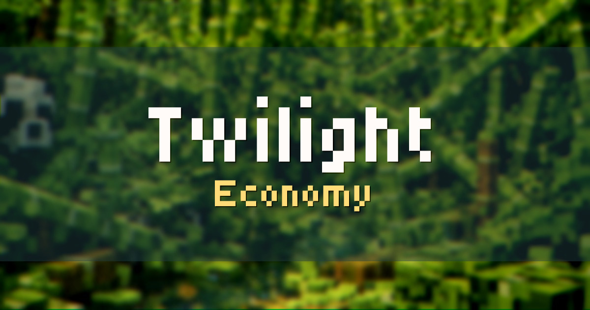 Twilight Economy Minecraft server