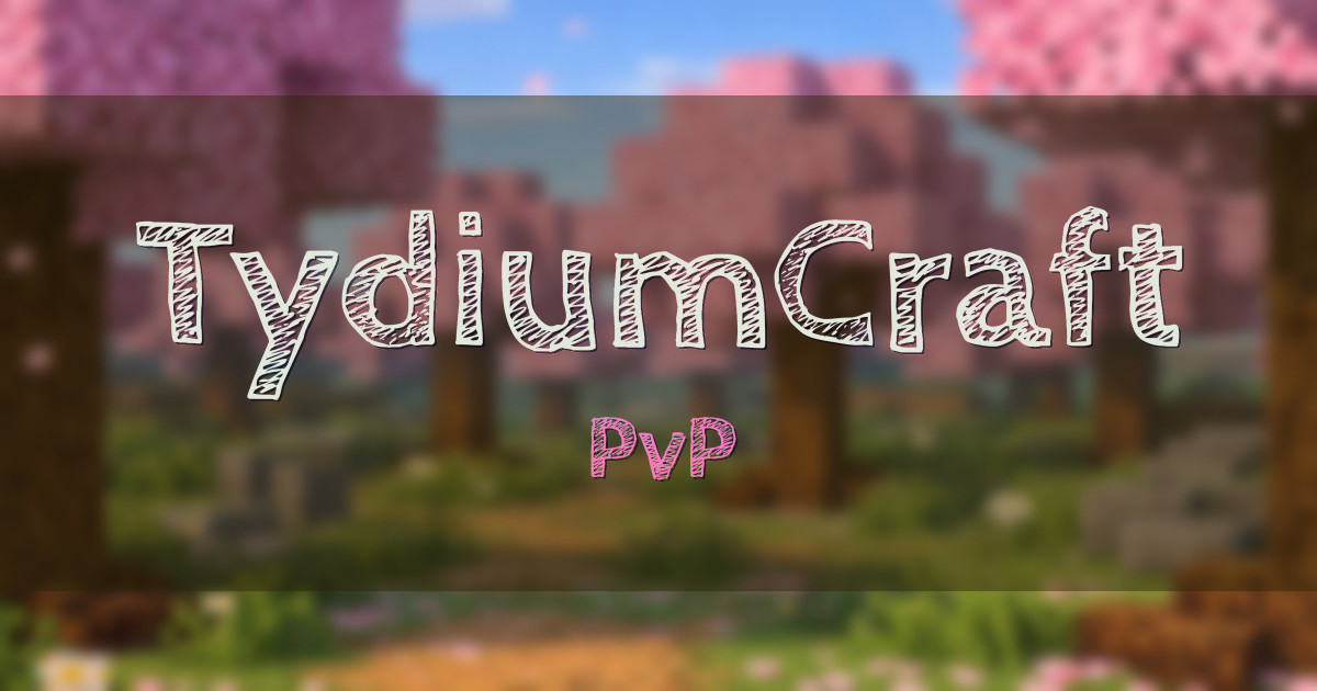 TydiumCraft PvP Minecraft server