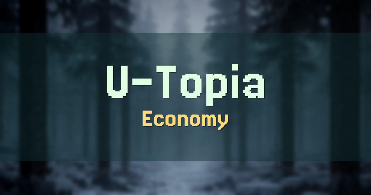 U-Topia Economy Minecraft server