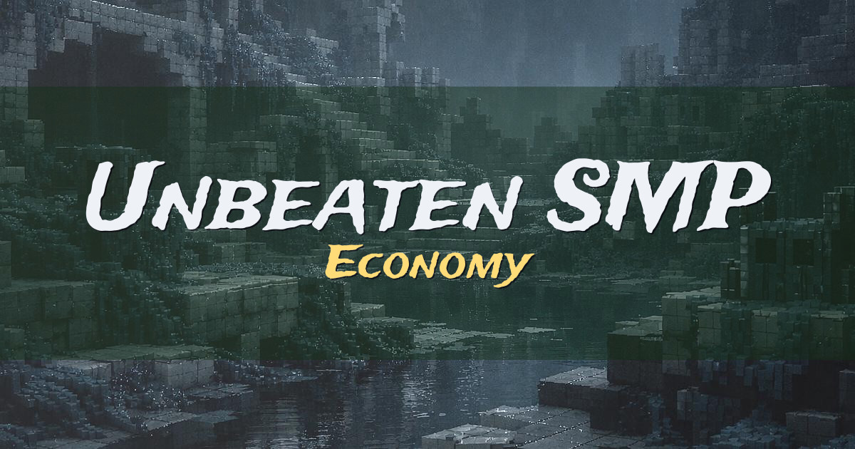 Unbeaten SMP Economy Minecraft server