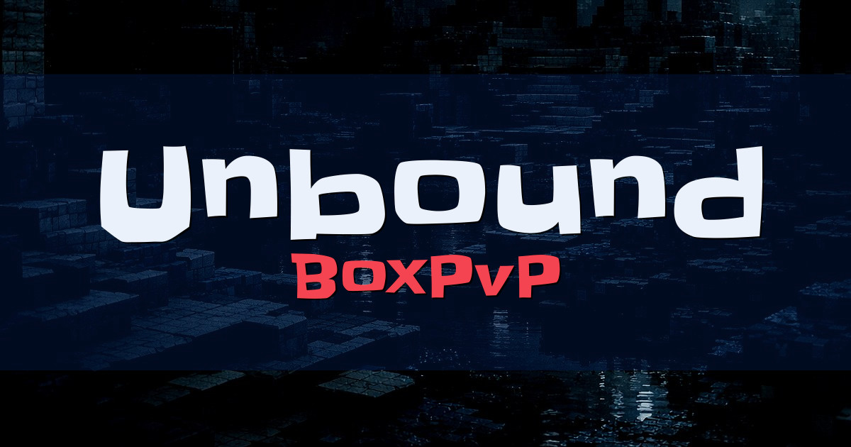 Unbound BoxPvP Minecraft server