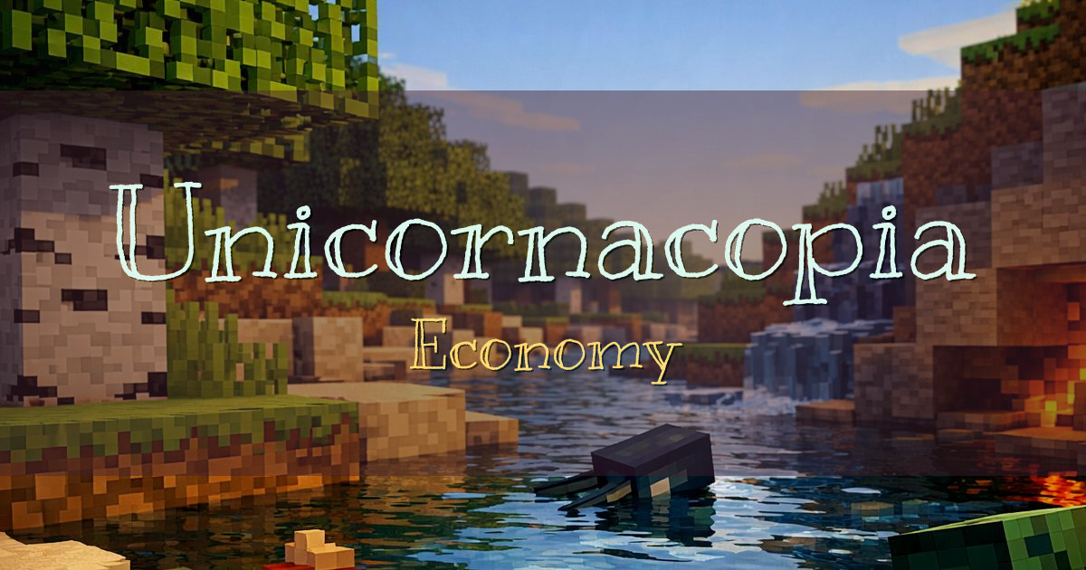Unicornacopia Economy Minecraft server
