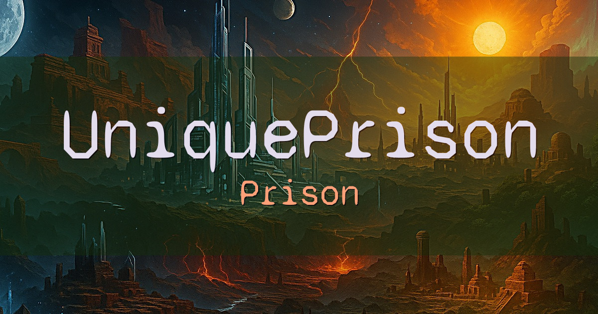 UniquePrison PvP Minecraft server