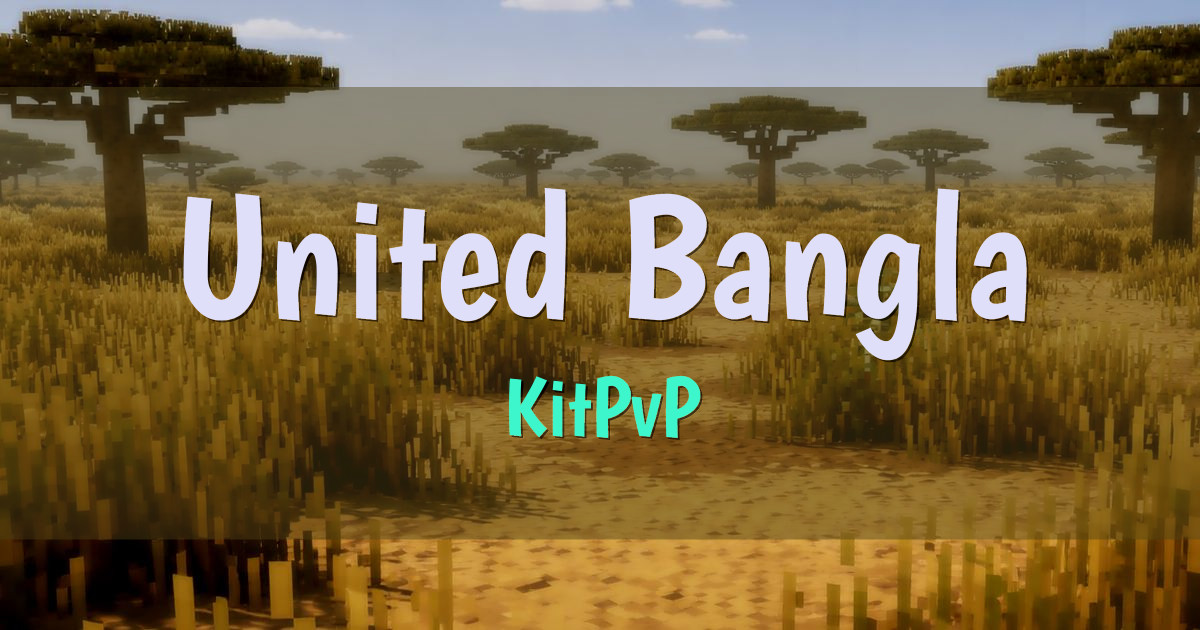 United Bangla KitPvP Minecraft server