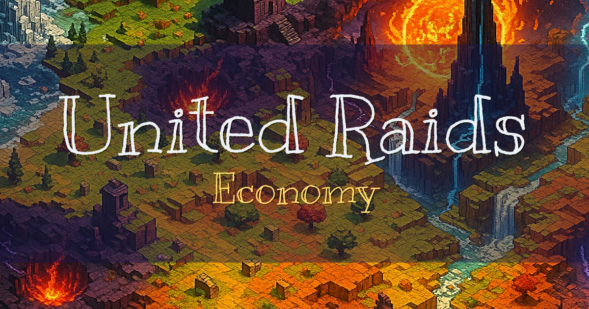 United Raids Economy Minecraft server