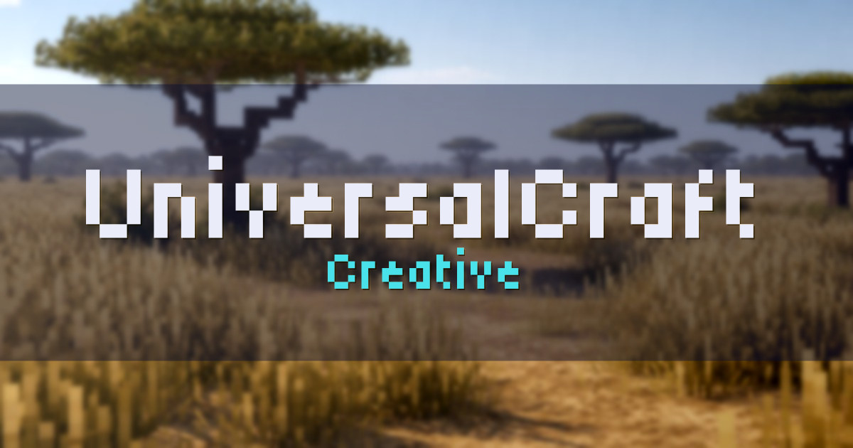 UniversalCraft Creative Minecraft server