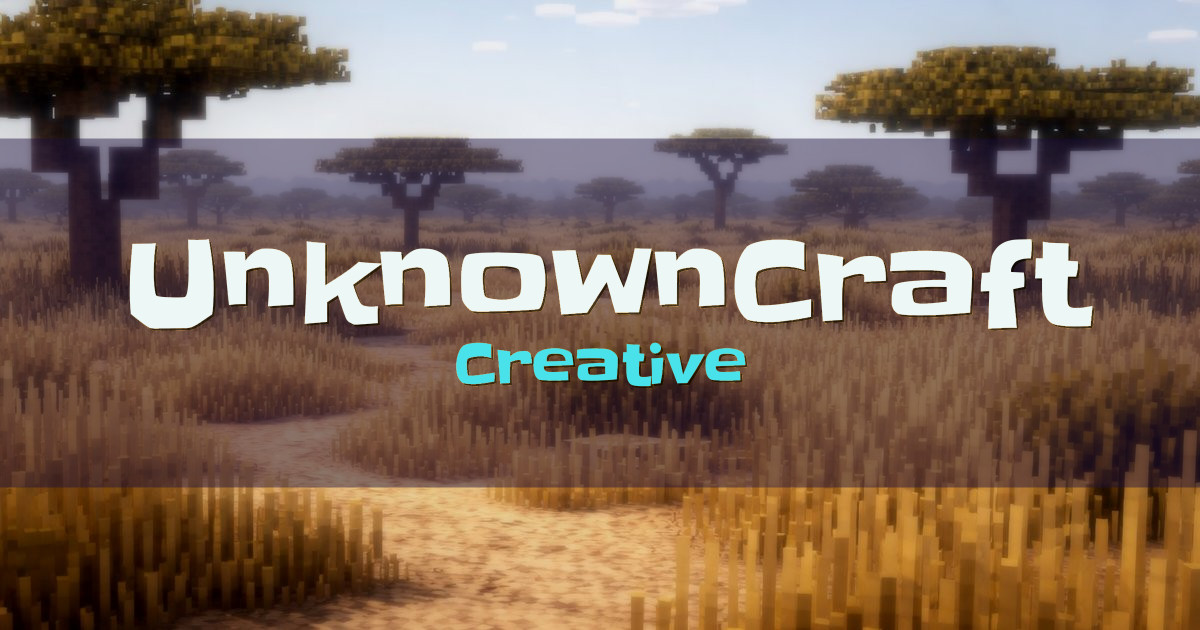 UnknownCraft Creative Minecraft server