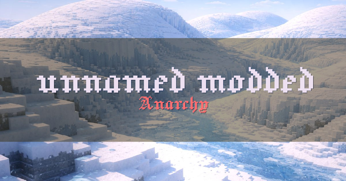 unnamed modded Anarchy Minecraft server
