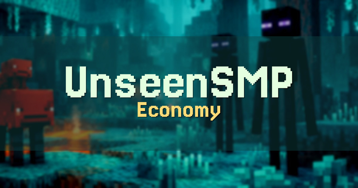 UnseenSMP Economy Minecraft server