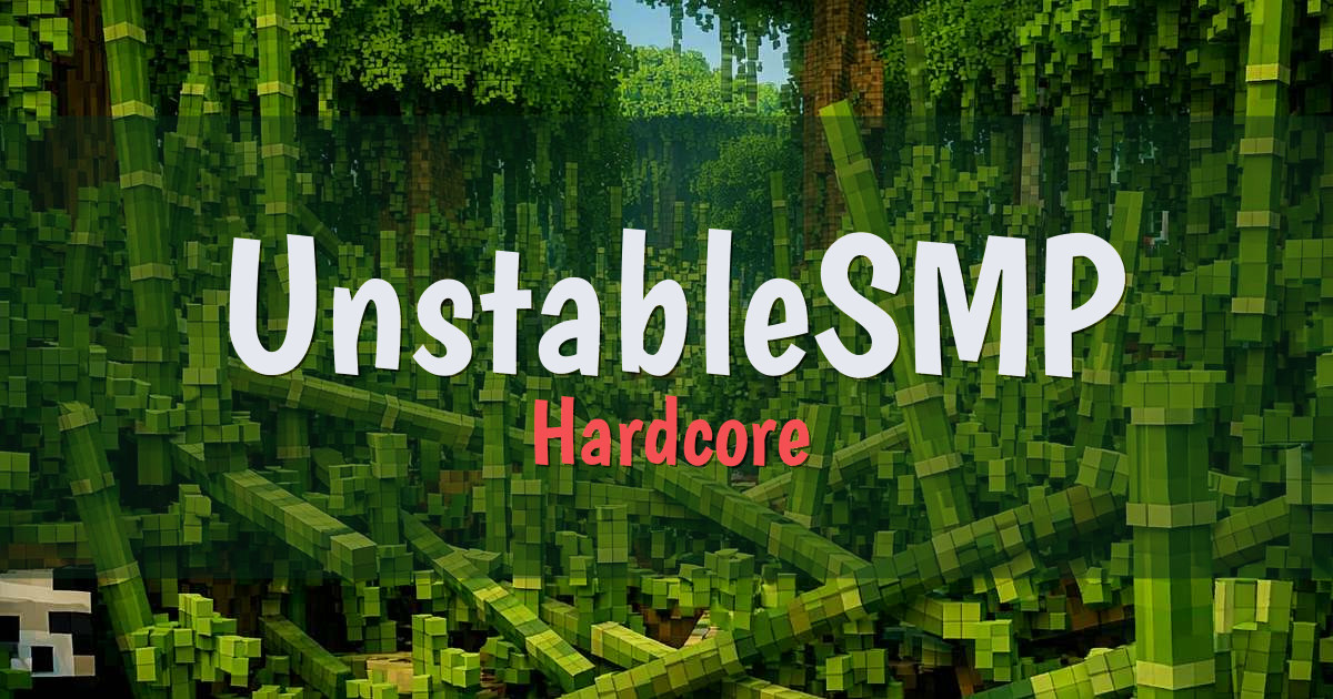 UnstableSMP Hardcore Minecraft server
