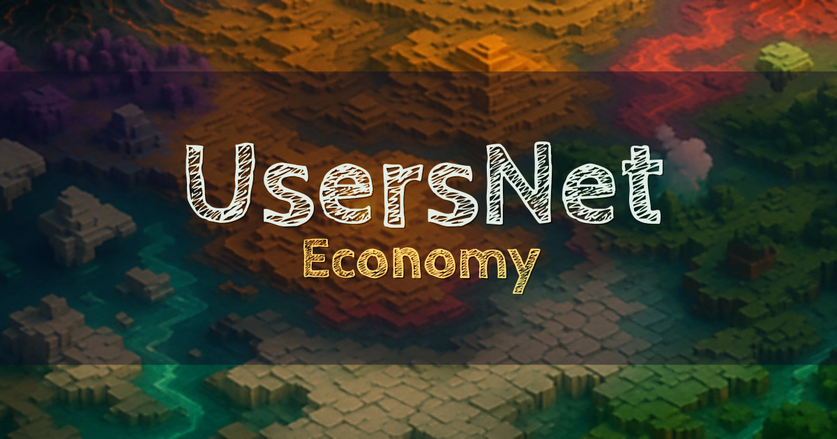 UsersNet Economy Minecraft server