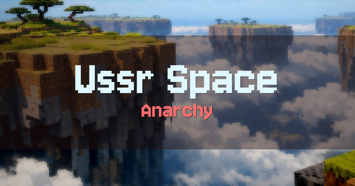Ussr Space Anarchy Minecraft server
