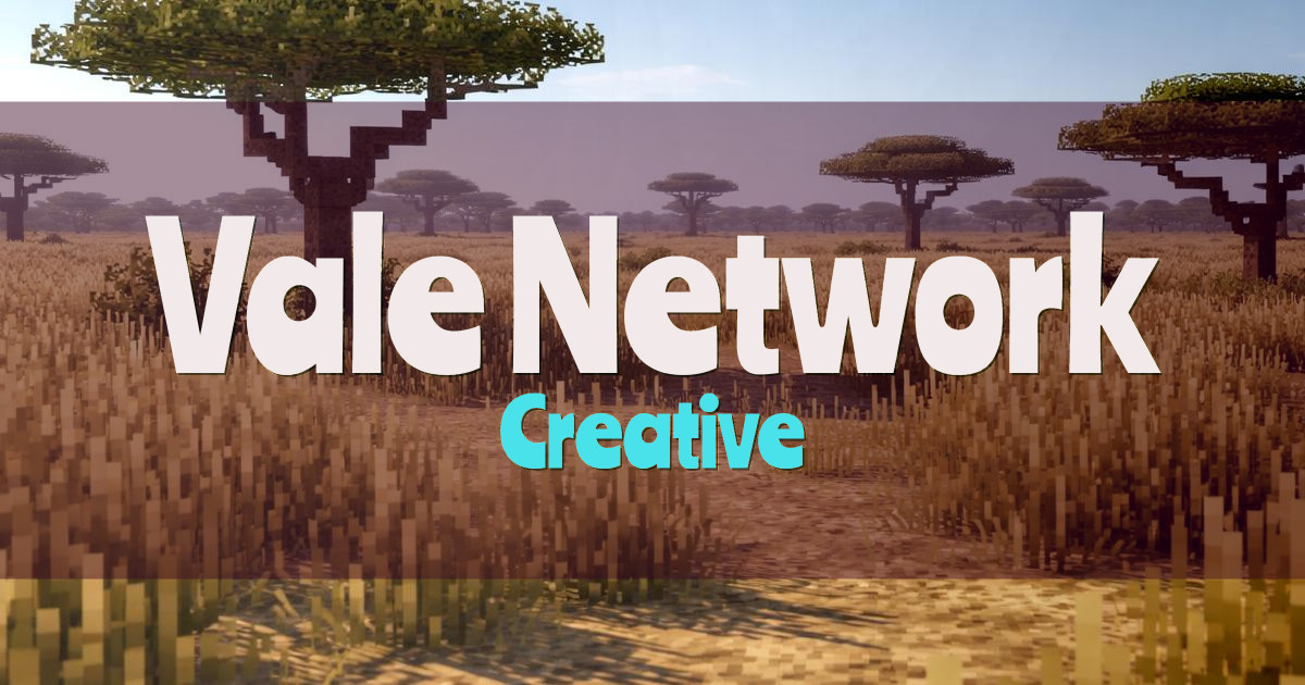 Vale Network Creative Minecraft server