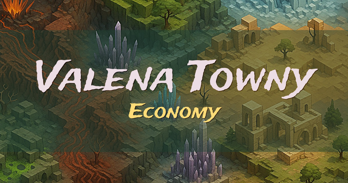 Valena Towny Economy Minecraft server