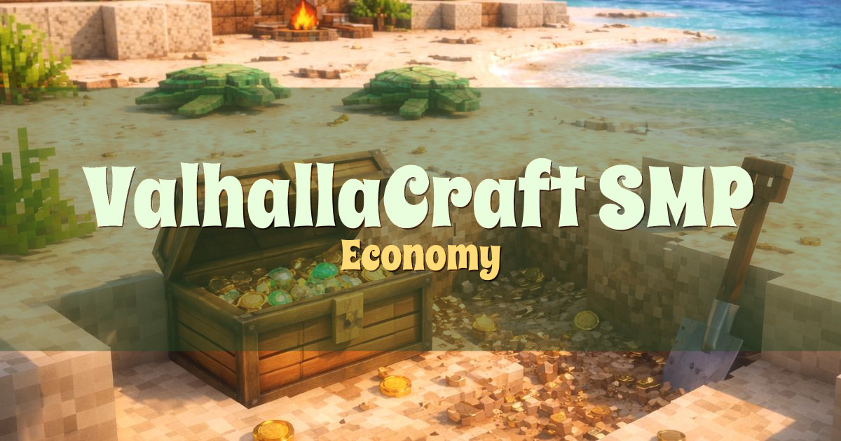 ValhallaCraft SMP Economy Minecraft server