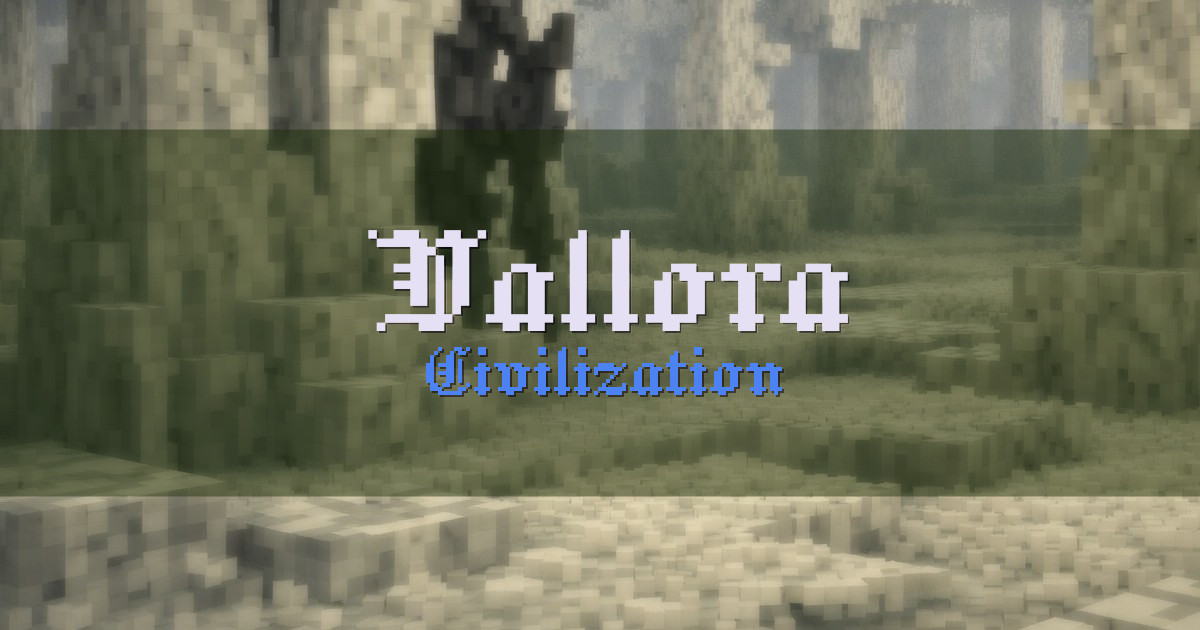 Vallora Civilization Minecraft server
