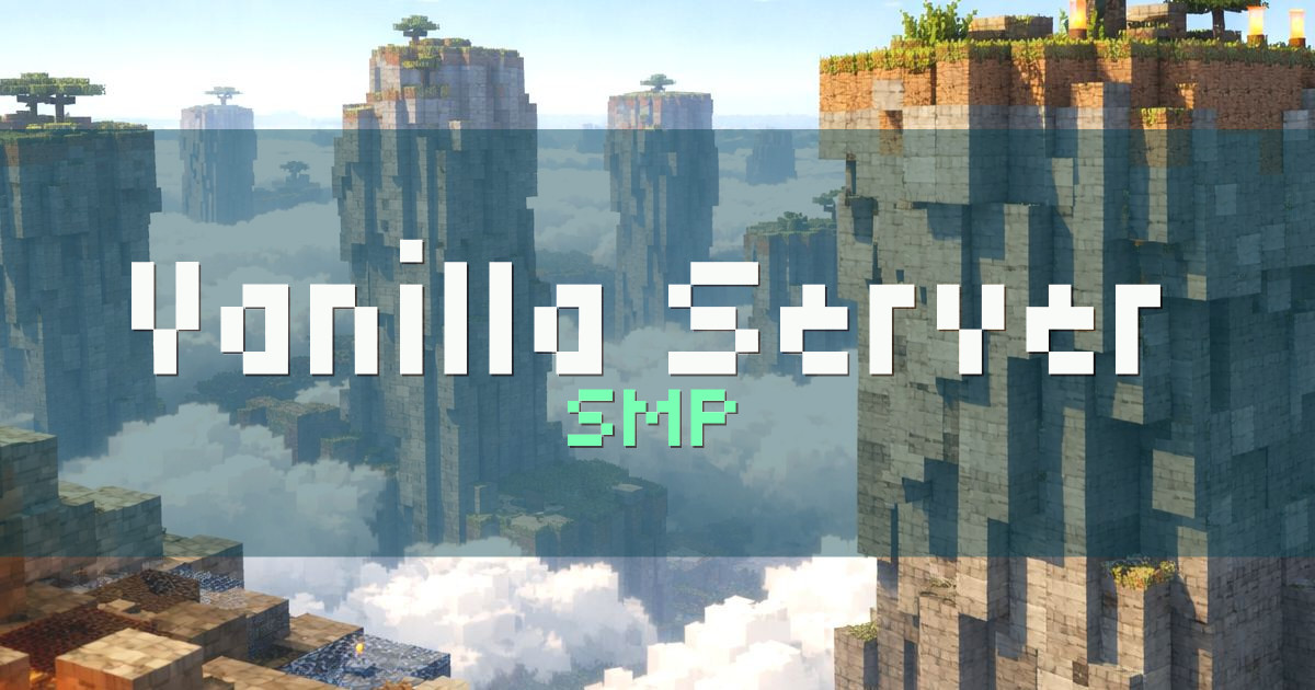 Vanilla Server SMP Minecraft server