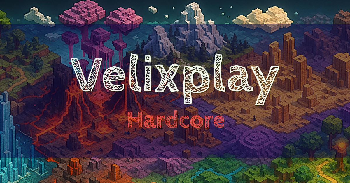 Velixplay Hardcore Minecraft server