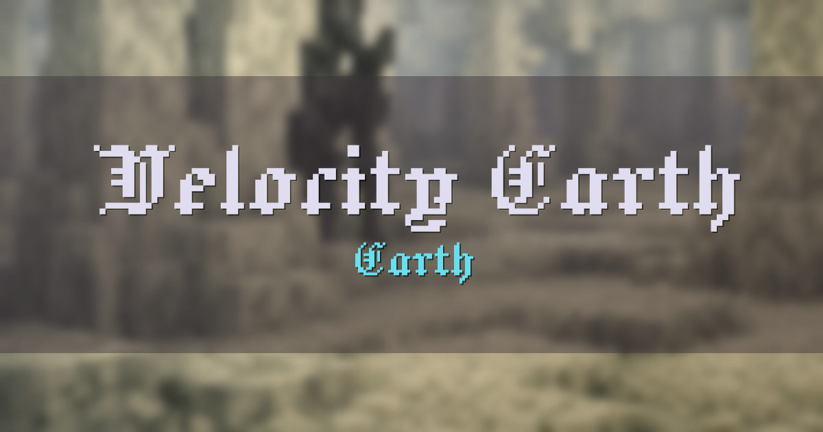 Velocity Earth Economy Minecraft server