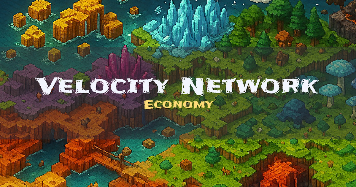 Velocity Network Economy Survival RP Roleplay Minecraft server