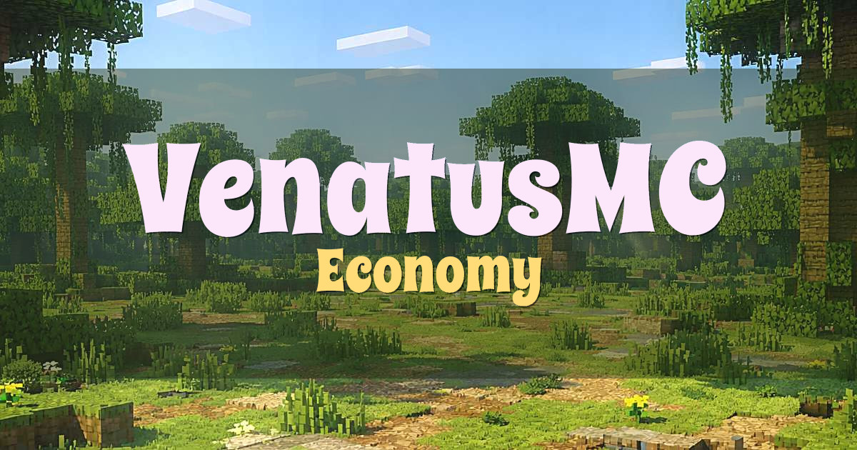 VenatusMC Economy Minecraft server