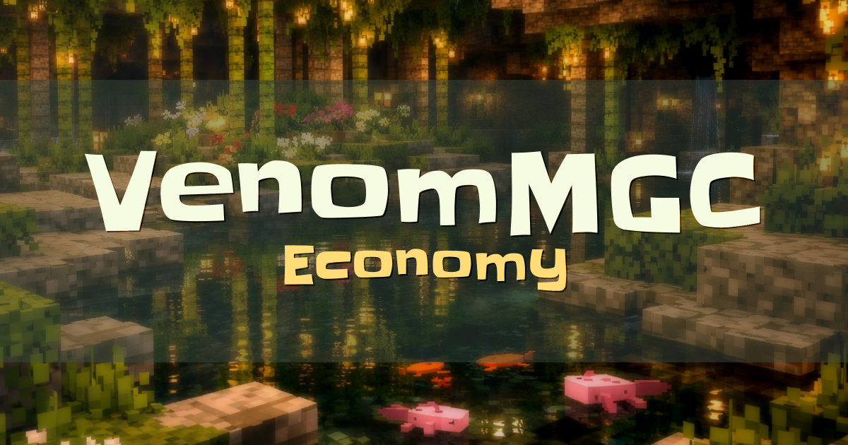 VenomMGC Economy Minecraft server