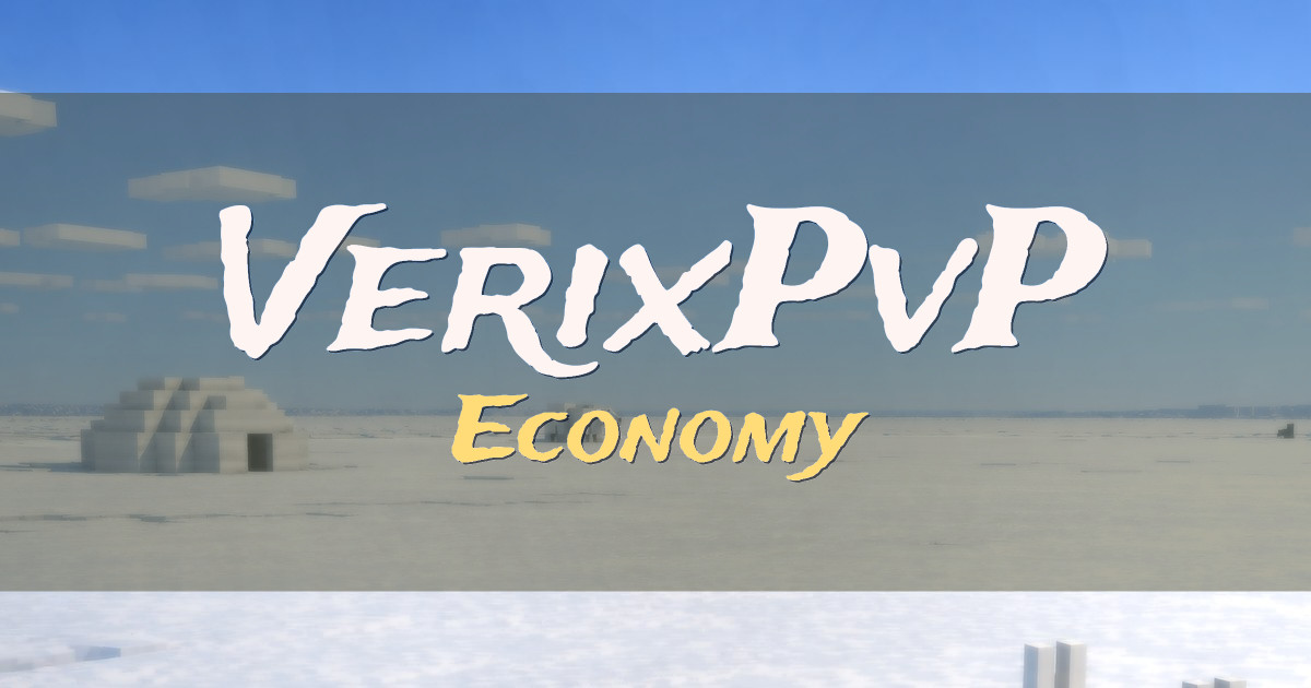 VerixPvP Economy Minecraft server