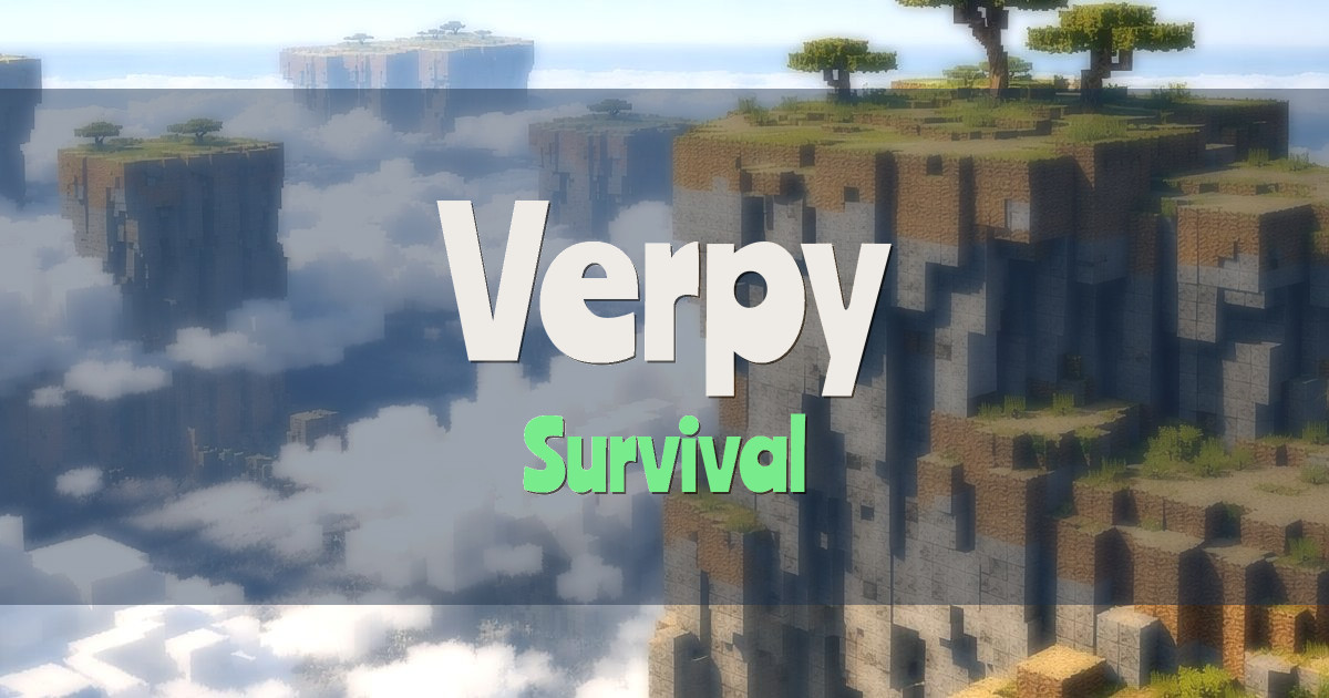 Verpy Survival Minecraft server