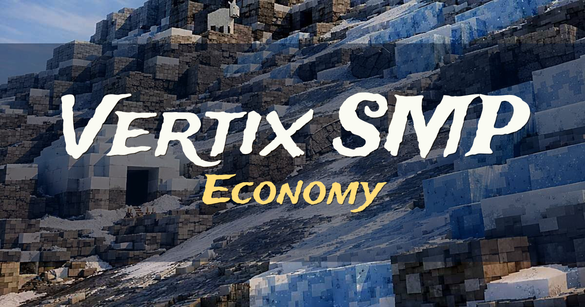 Vertix SMP Economy Minecraft server