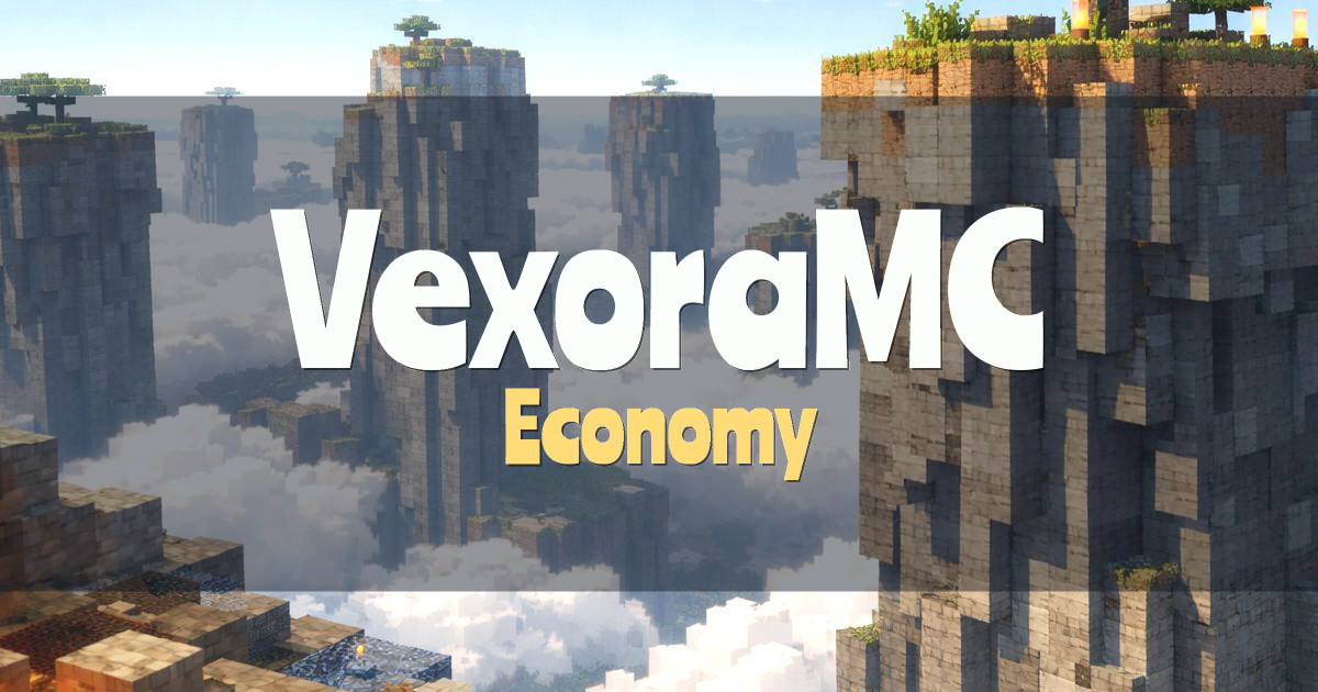 VexoraMC Economy Minecraft server