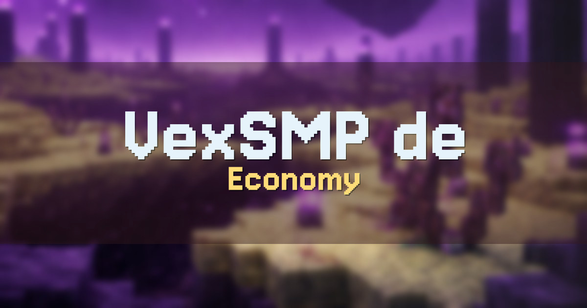 VexSMP.de Economy Minecraft server