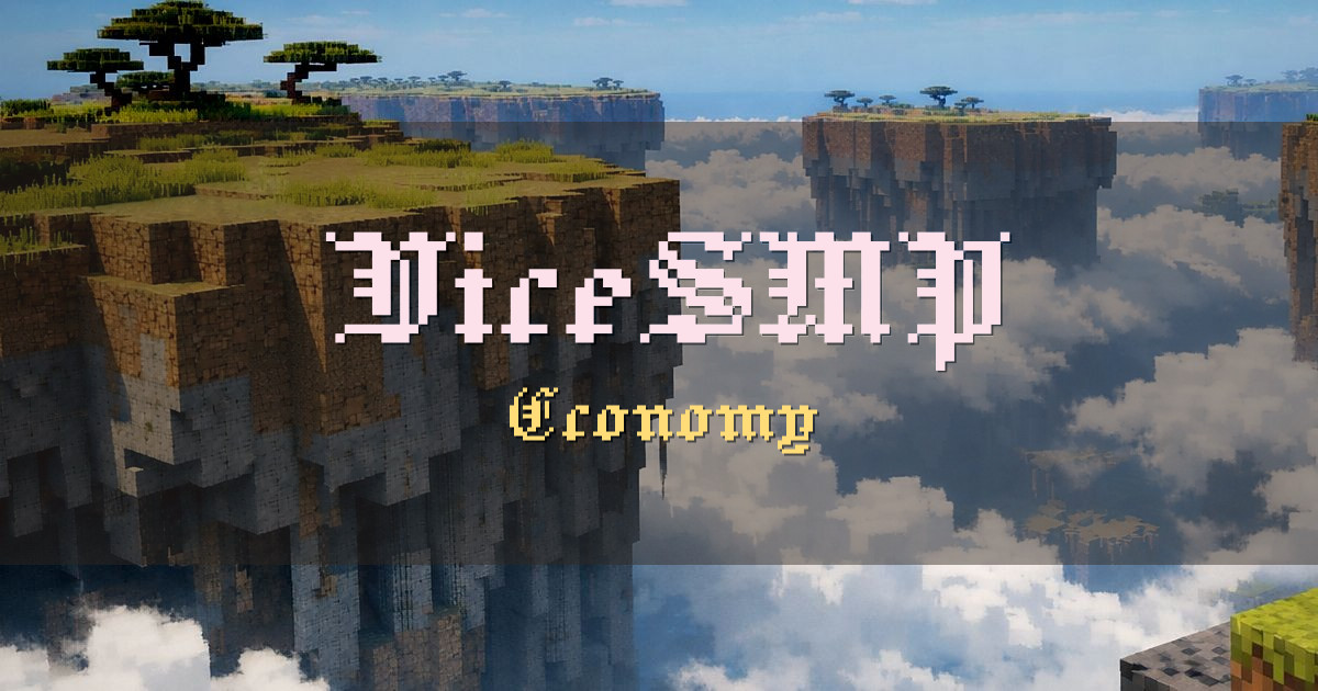 ViceSMP Economy Minecraft server