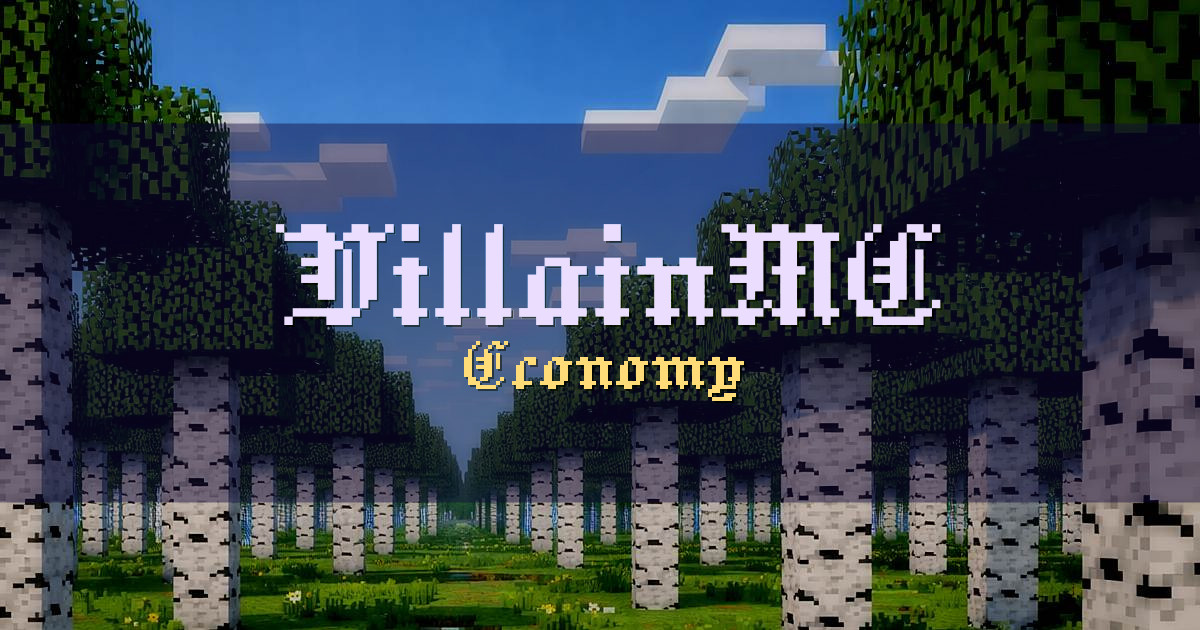 VillainMC Economy Minecraft server