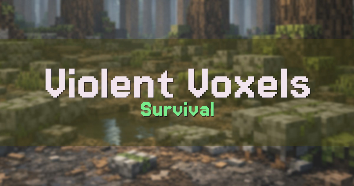 Violent Voxels Survival Minecraft server