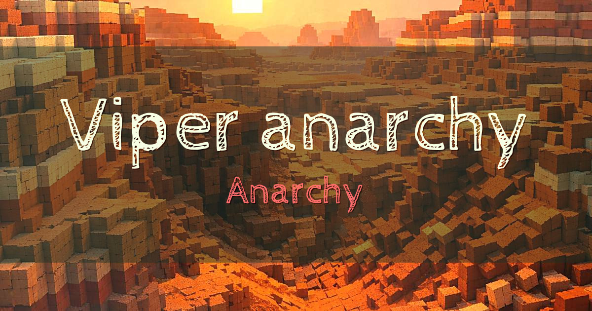 Viper anarchy PvP Minecraft server