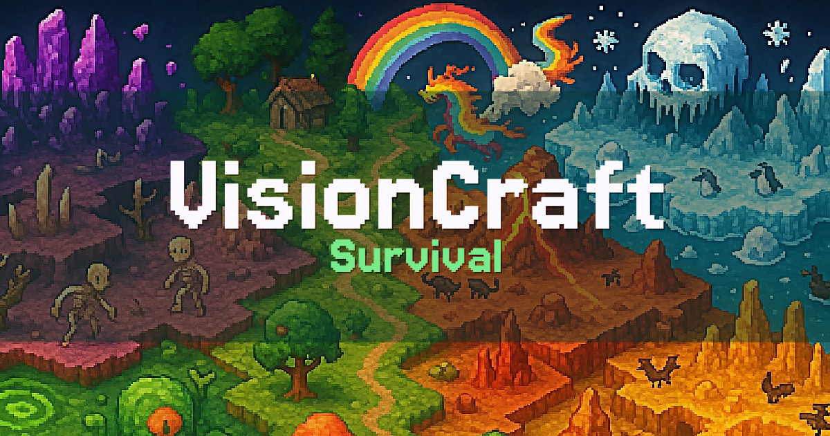 VisionCraft Survival Minecraft server