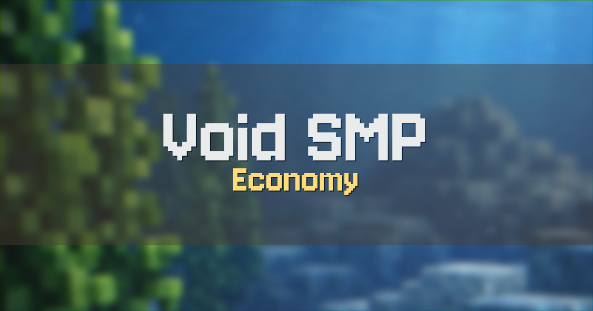 Void SMP Economy Minecraft server