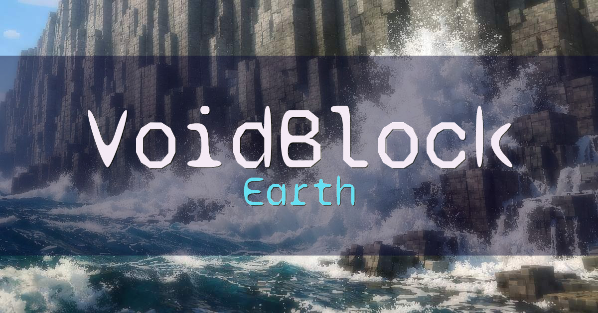 VoidBlock Earth Minecraft server