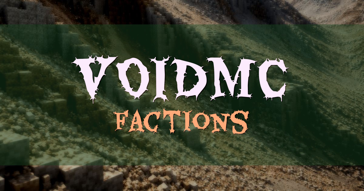 VOIDMC Factions Minecraft server