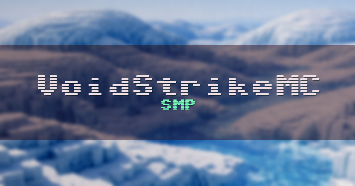 VoidStrikeMC SMP Minecraft server