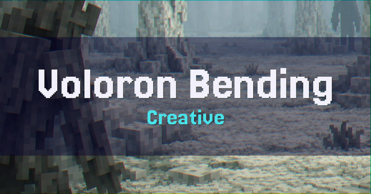 Voloron Bending Network Creative Minecraft server